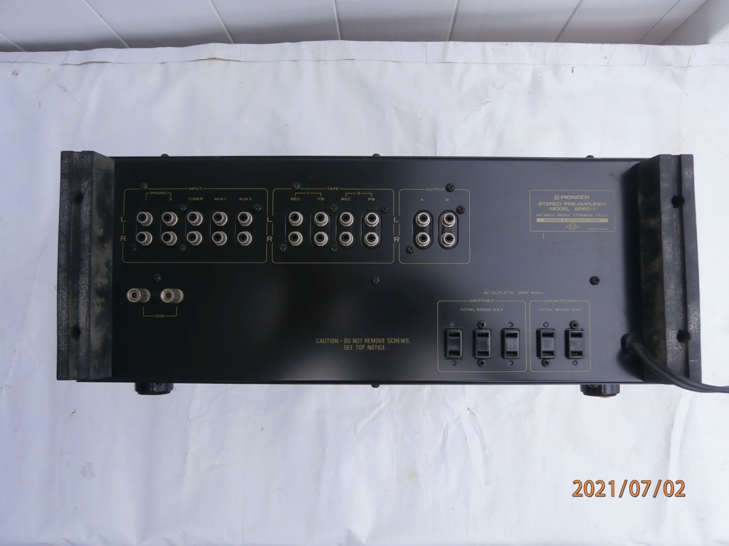 SPEC-1 pre-amp