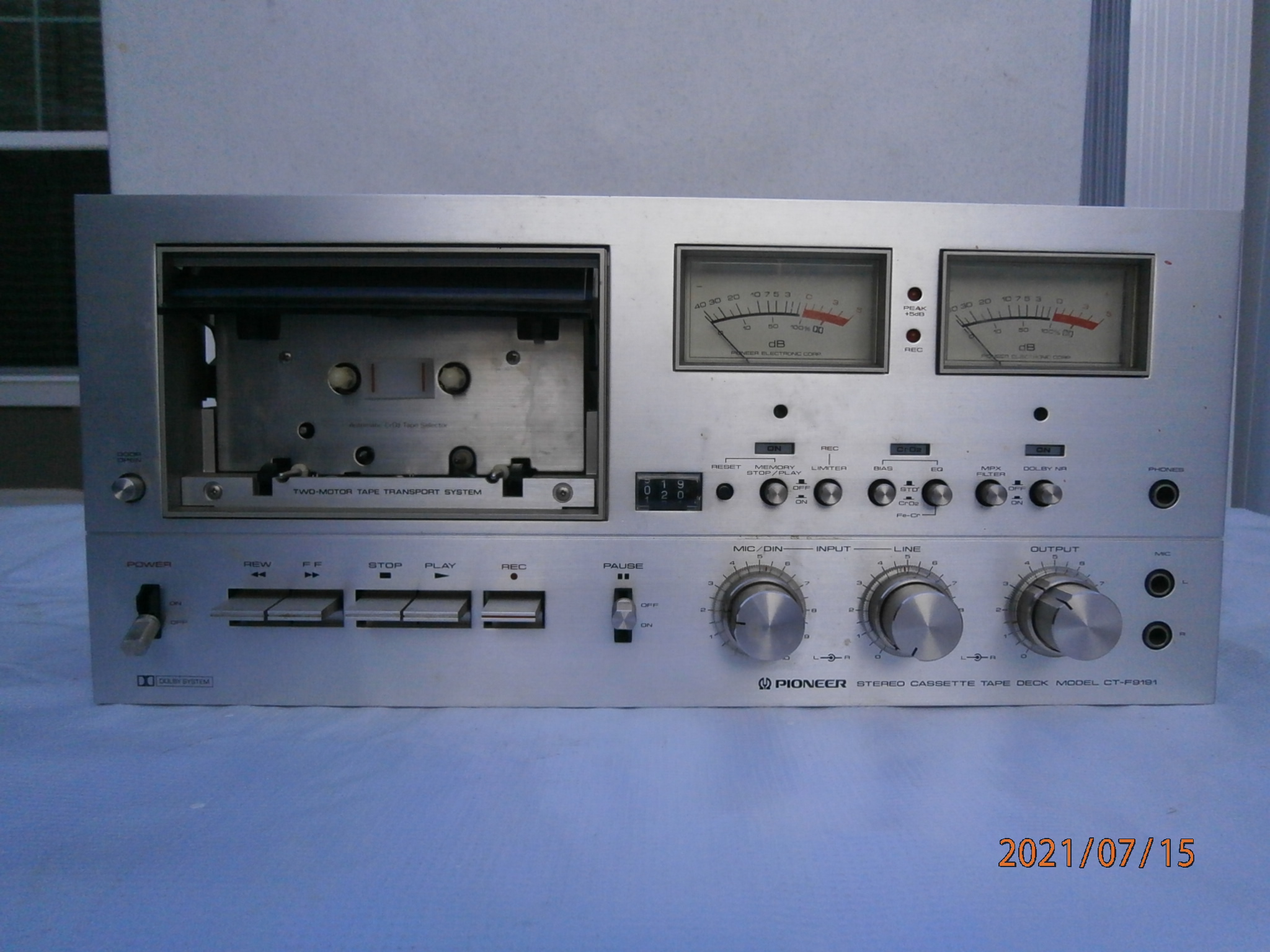 CT-F9191 cassette deck