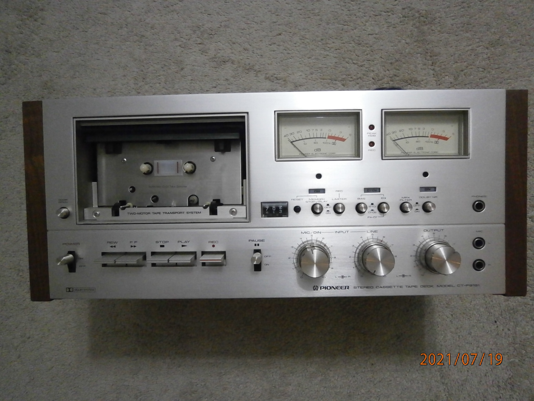 CT-F9191 cassette deck