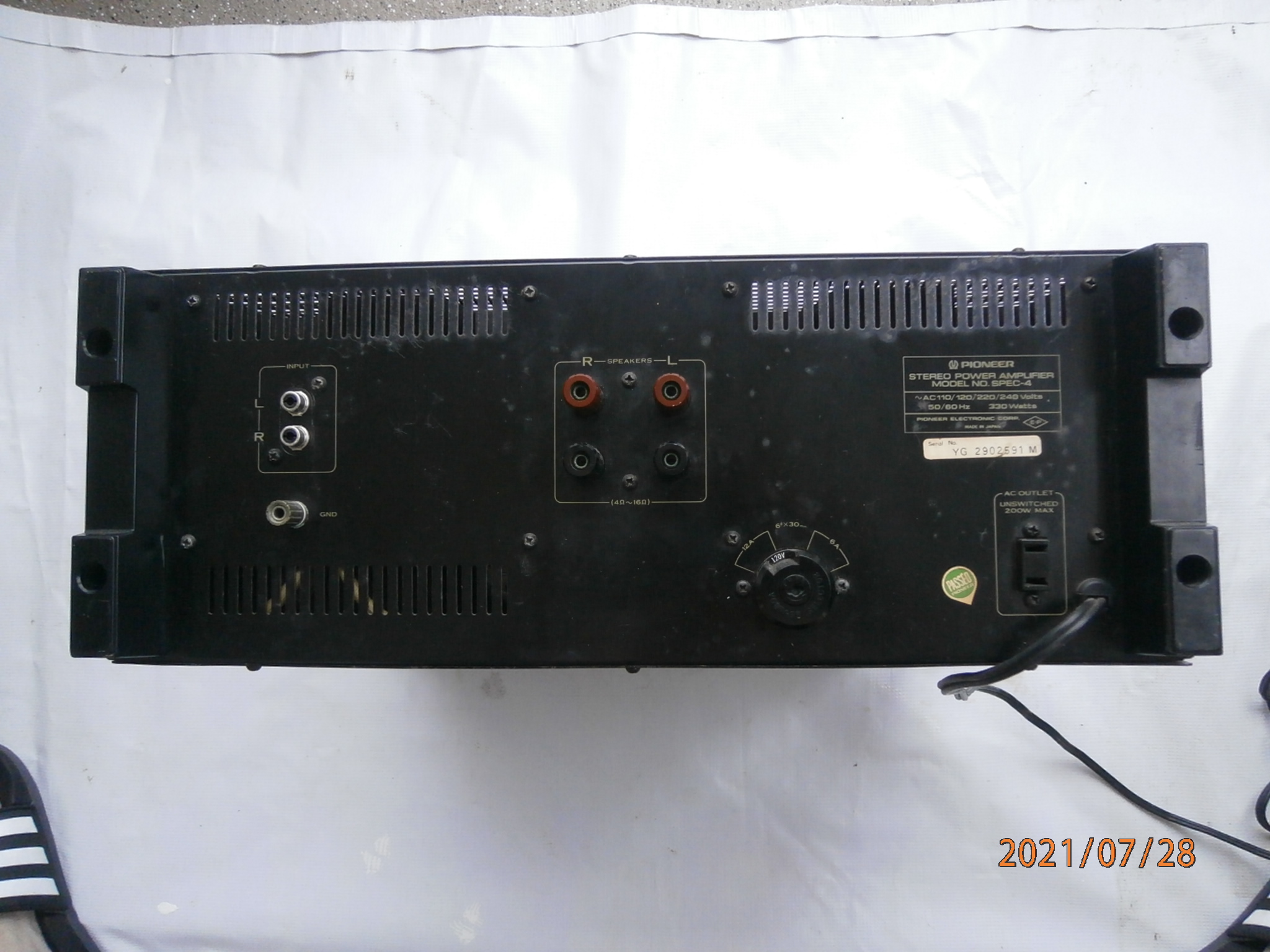 SPEC-4 power amp