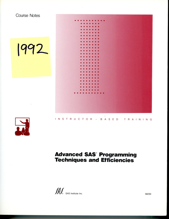1992 SAS book