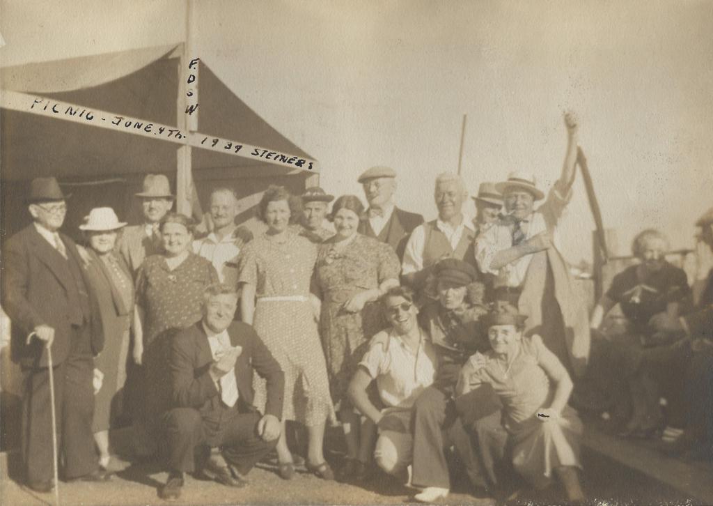 Picnic at Steiner's Landing; June 4, 1939